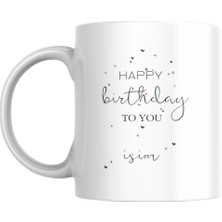 Myworldorganization Doğum Günlerine Özelbaskılı Kupa Barda, Kişiye Özel Tasarım, Istediğiniz Ismi Yazabiliriz