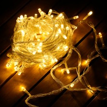 Liğtex LED Yılbaşı Süsü 10W 230V Sarı 10M Ek Aparatlı Fişli