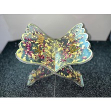 Nova Vita Kur’an-Kerim Rahlesi Çiçekli Simli Kitap Okuma Standı Yasin Şerif Boy (Süpriz Hediyeli)