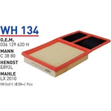 Wunder Filter Volkswagen Golf, Polo Uyumlu Hava Filtresi Wh 134