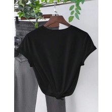 Drgy Baskılı T-Shirt - Siyah