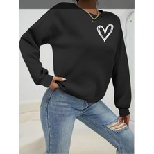 Drgy Kadın Uzun Kollu Bisiklet Yaka Viskon Iki Iplik Bluz