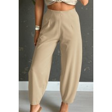 Drgy Kadın Yüksek Bel Krep Pantolon