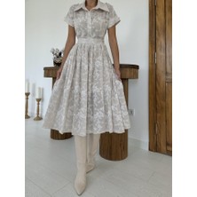 Drgy Bej Gömlek ve Etek Takım