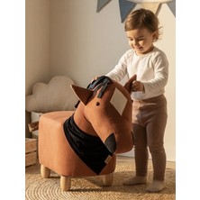 Zooturak At doru Hayvanlı puf çocuk koltuğu
