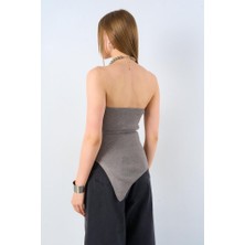 Drgy Yanı Uzun Atlet - Orta Gri