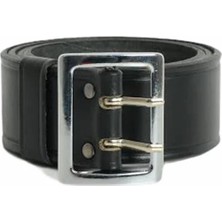 Kardelen İş Elbiseleri Güvenlik Kemeri Km – Çift Dişli Tokalı, Ayarlanabilir Delikli, Dayanıklı Siyah Kemer Modeli