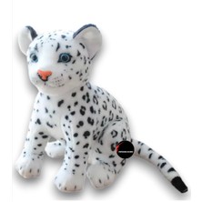 Top Rock Store Sevimli Kaplan Leopar Peluş Oyuncak 30 cm Hediyelik Uyku Arkadaşı