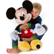Top Rock Store Mickey Mouse Peluş Oyuncak Büyük Boy 65 cm Hediyelik Uyku Arkadaşı