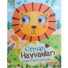 Lisinya Oynayan Gözlü Boyama Kitabı – Orman Hayvanları