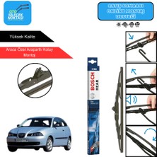 Seat Ibiza Uyumlu 2002-2005 Arka Silecek Bosch Araca Özel 340MM