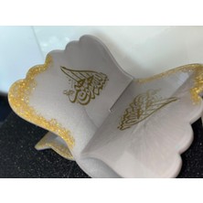 Nova Vita Ramazan Hediyesi Için Büyük Boy Kuranı- Kerime Uygun Altın Taşlı Epoksi Rahle(Süpriz Hediyeli)