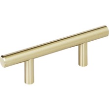 Amerock Bar Çekme Kolları 2-1/2 (64 Mm) Merkezden Merkeze Altın Şampanya Rengi Dolap Çekme Kolu - 10'lu Paket