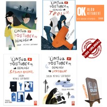 Ünsüz Youtuberın Günlüğü Troller - Cesaret Oyunu - Layksızlar 4 Kitap - Miyase Sertbarut