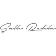 Isim Soyisim Imza Sticker 2 Adet Araç Motor.