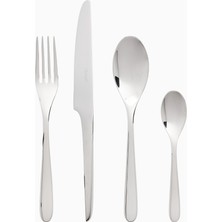 Christofle L'ame De Christofle 24 Parça Paslanmaz Çelik Çatal Kaşık Bıçak Seti