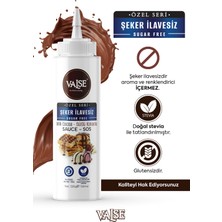 Valse Şeker Ilavesiz (Stevia'lı) Sütlü Kakaolu Sos (Glutensiz) 330 gr Waffle & Meyve & Kek &tatlı&dondurma