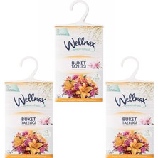 Wellnax Breeze Refresh Askılı Oda Dolap Kokusu Buket Tazeliği 21 G / 3 Adet