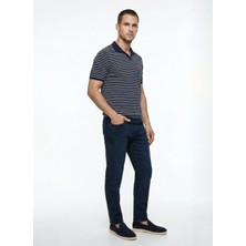 Fabrika Normal Bel Normal Paça Slim Fit Lacivert Erkek Denim Pantolon F6SM-PNT 2803