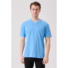 Kardelen İş Elbiseleri Galanthus V Yaka T-Shirt - Nefes Alabilir, Rahat ve Şık Tasarım