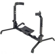 K&m 14941-000-55 Siyah Bariton Saksafon Sehpası | Ağır Enstrümanlar Için Güçlendirilmiş Gövde ve Çizilmeyi Önleyen Yumuşak Destekler