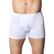 Gümüş 4018 3'lü Erkek Likralı Boxer