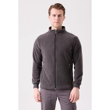 Kardelen İş Elbiseleri Galanthus Polar Mont Erkek Fermuarlı Sıcak Tutan Rahat ve Dayanıklı Kışlık Ceket