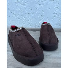 Huzurlu Adımlar Acı Kahve Kadın Süet Mevsimlik Yüksek Taban Ayakkabı