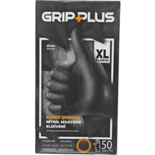 Grip Plus Elmas Dokulu Xl Muayene Eldiveni 50Lİ