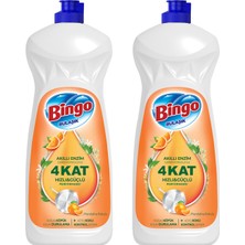Bingo Elde Bulaşık Deterjanı Mandalina 1500 ml x 2 Adet