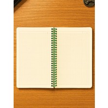 Marsilyan Cinco de Mayo Temalı Spiral Kareli Defter – 80 Yaprak, 18x24 cm