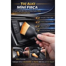 Toz Alıcı Mini Fırça. Yumuşak Tüylü Mini Araç Içi Detay Fırçası, Klima Havalandırma Temizlik Fırçası