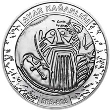 AgaKulche Avar Kağanlığı Gümüş Sikke Coin