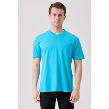 Kardelen İş Elbiseleri Galanthus V Yaka T-Shirt - Nefes Alabilir, Rahat ve Şık Tasarım