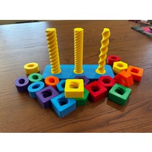 Mibe.co Montessori Renkli Şekiller