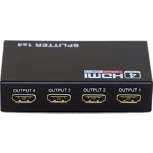 Gabble HDMI Splitter 1 Giriş 4 Çıkış