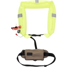 SavaBoards Otomatik Şişirilebilir Bel Kemerli Can Yeleği – Co2 Tüp Uyumlu, Manuel & Otomatik Şişme Sistemli Hafif Sup ve Kano Kullanımı Için