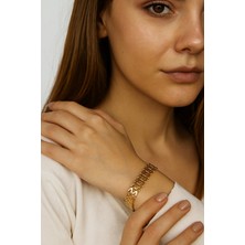 Girift Vintage Yior Gold Zincir Bileklik