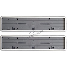 Otohousse Çerçeveli Plakalık Plaka Altlığı Gri 2'li