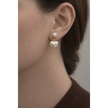 Girift Vintage Zemn Kalpli Incili Küpe