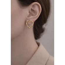 Girift Vintage Yaht Kalpli Gold Küpe