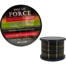 ef&fe Effe Force 1000M 0.40MM Monofilament Bobin Misina Rainbow