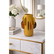 Aydınev Kaktüs Model Tasarım Soyut Vazo 21x34 Cm