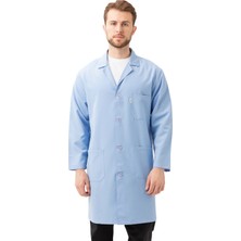 Kardelen İş Elbiseleri Vanessa Erkek Önlük Klasik Yaka Uzun Kollu Dayanıklı ve Rahat Iş Önlüğü