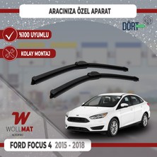 Wollmat Ford Focus 4 Silecek 2015 2018 Arası Silecek Takımı Araca Özel