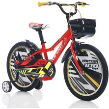 Corelli Raptor 20 Jant Kırmızı Siyah Beyaz Bisiklet