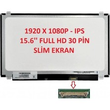 Ni-On Msi Pro 16T7M-023X ,Msi GL63 8RC-615TR uyumlu 15.6'' Slim LED 30 Pin Full Hd IPS LCD Ekran