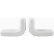 Tom Dixon Stone Beyaz Mermer Modern-Dekoratif Kitap Tutucu