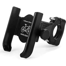 MotoRisk Motosiklet Telefon Tutucu Metal Gidon Bağlantılı