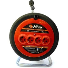 Avşin Yapı Market Makaralı Seyyar Uzatma Kablosu 3 x 2,5 - 50 Metre